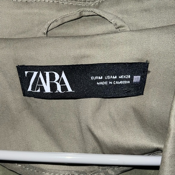 Zara trench long coat - Picture 3 of 4